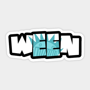 Ween Graffiti 1 Sticker